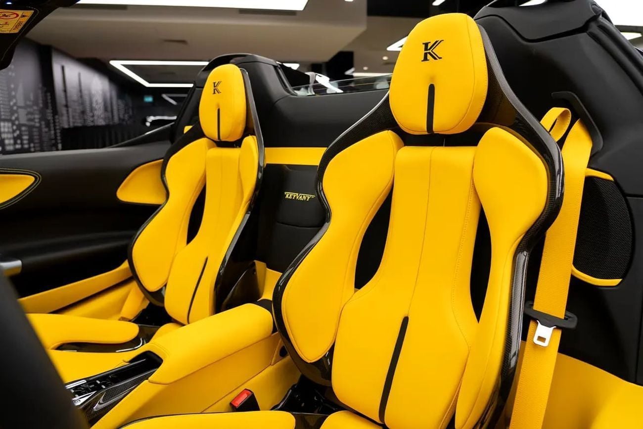 فيراري SF90 ستراديل SPIDER Ferrari | SF90 KEYVANY 1 OF 10 | VIOLA HONG KONG COLOUR
