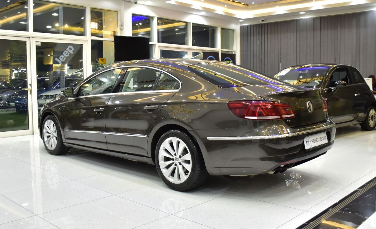 Volkswagen CC EXCELLENT DEAL for our Volkswagen CC ( 2015 Model ) in Brown Color GCC Specs