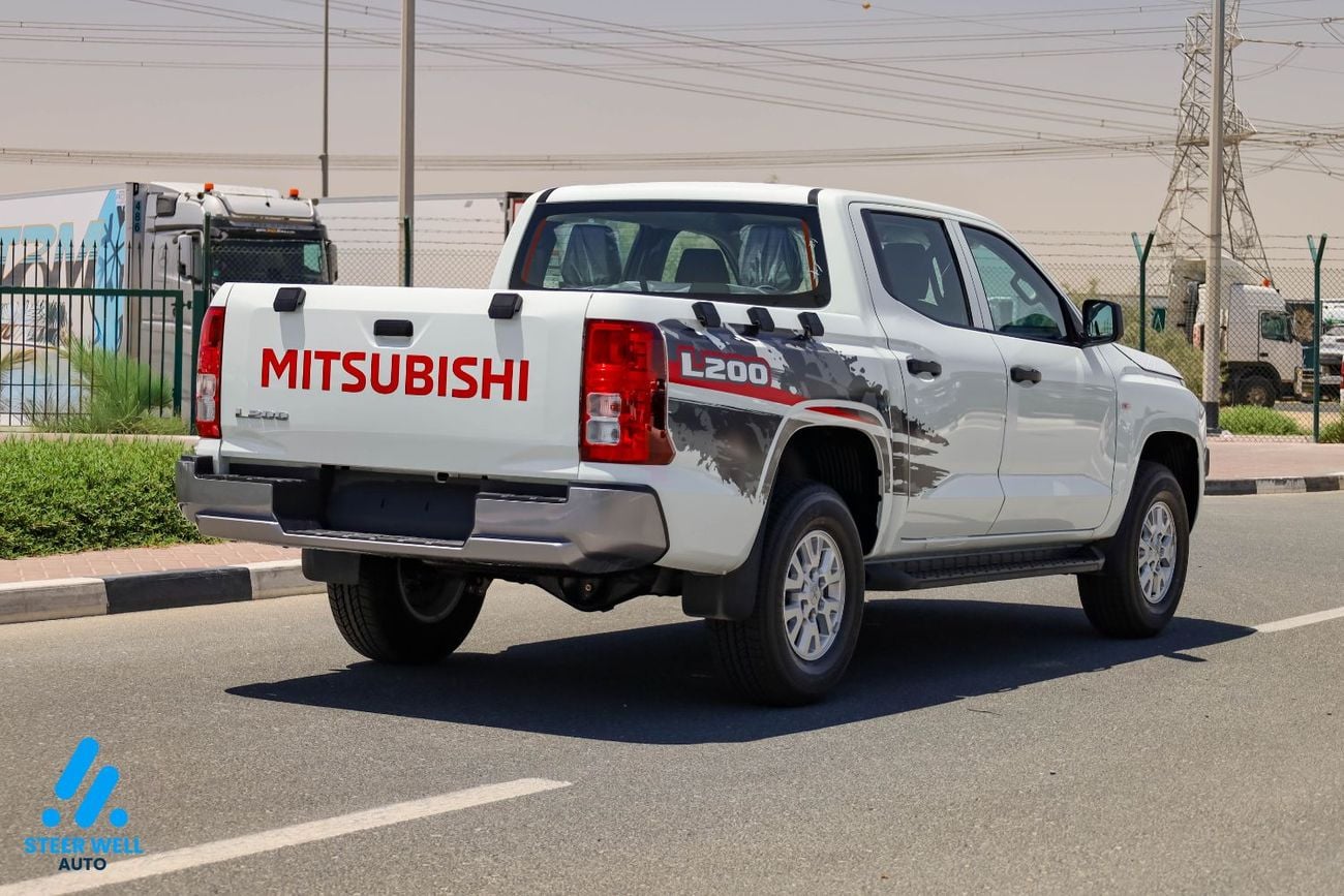 ميتسوبيشي L200 GLS | 2.4L Turbo Diesel | 6-Speed Manual | 4WD | 181 HP | GCC Spec | Export Only