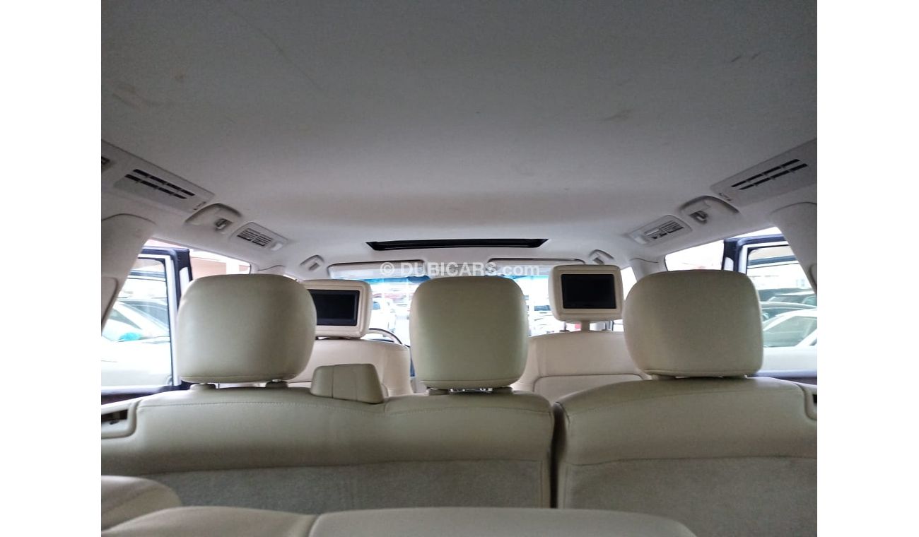 إنفينيتي QX56 خليجى موديل 2011 رادار خمس كاميرات فتحة جلد بصمه مثبت سرعة تحكم رنجات بحالة ممتازة