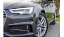 Audi A4 S-Line 2.0L | 1,645 P.M | 0% Downpayment | Full Option | Agency Warranty