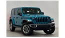 جيب رانجلر 2020 Jeep Wrangler Unlimited Sahara, October 2025 Jeep Warranty, April 2024 Jeep Service Pack, GCC