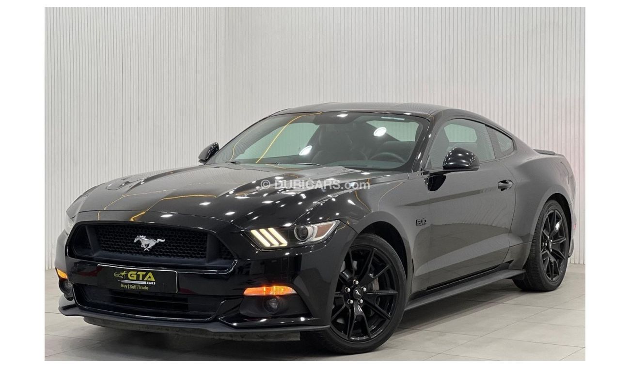 Ford Mustang 2017 Ford Mustang GT Premium, Full Service History, Warranty, GCC