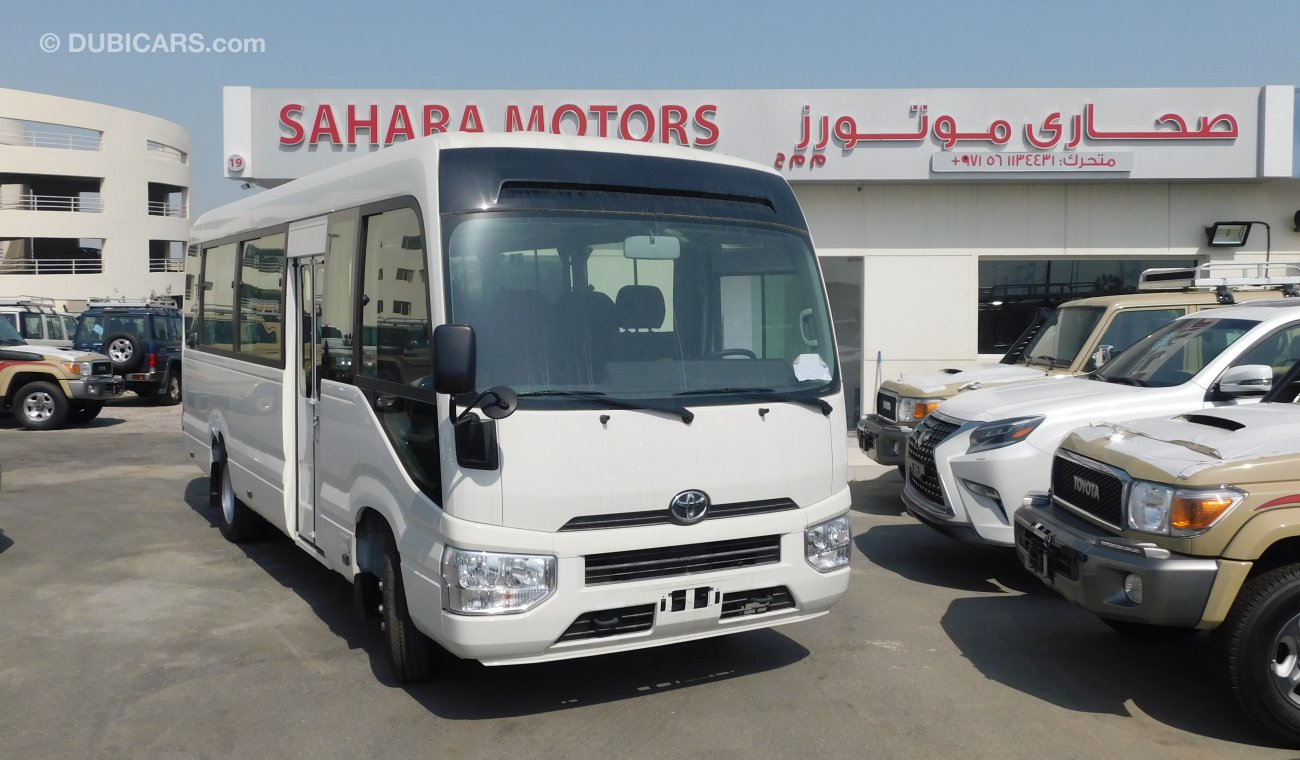 Toyota Coaster 4.2L Diesel Bus 23 passengers Manual - Auto folding door