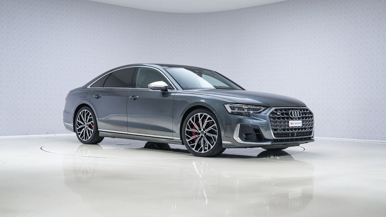 Audi S8 TFSI quattro 4.0L Special Offer | AED 6,038 PM | Up to 3 Years Unlimited Warranty | 2023 Audi A8 S8