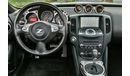 Nissan 370Z Roadster - 2 Y Warranty! - Full Service History -  AED 1,351 PER MONTH - 0% DP
