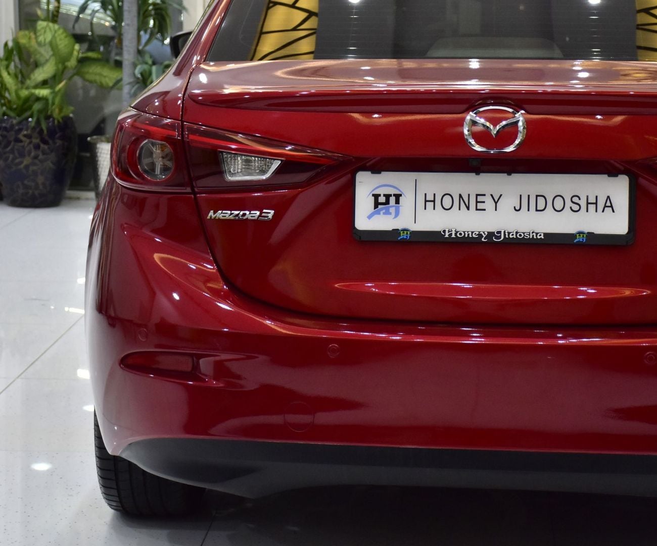 Mazda 3 EXCELLENT DEAL for our Mazda 3 ( 2017 Model ) in Red Color GCC Specs