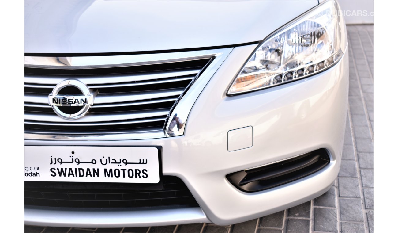 نيسان سنترا AED 978 PM | 0% DP | 1.6L SV GCC WARRANTY