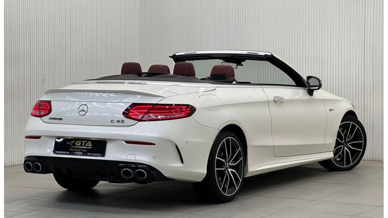 Mercedes-Benz C 43 AMG 2019 Mercedes Benz C43 AMG 4MATIC Convertible, Warranty, Full Mercedes Service History, Low Kms, GCC