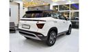 Hyundai Creta EXCELLENT DEAL for our Hyundai Creta ( 2022 Model! ) in White & Black Color! GCC Specs