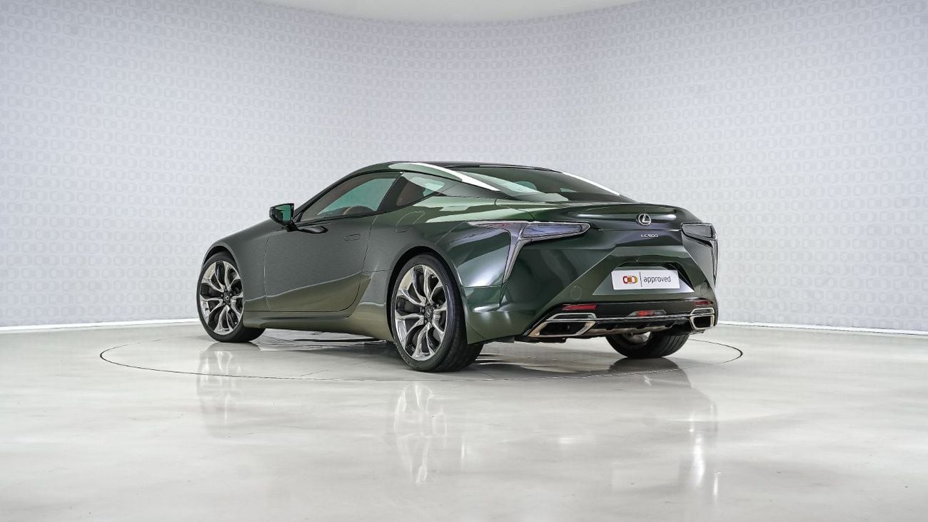 Lexus LC500 Sport 5.0L | AED 5,398 PM | Warranty 2027, GCC | Ramadan Offer