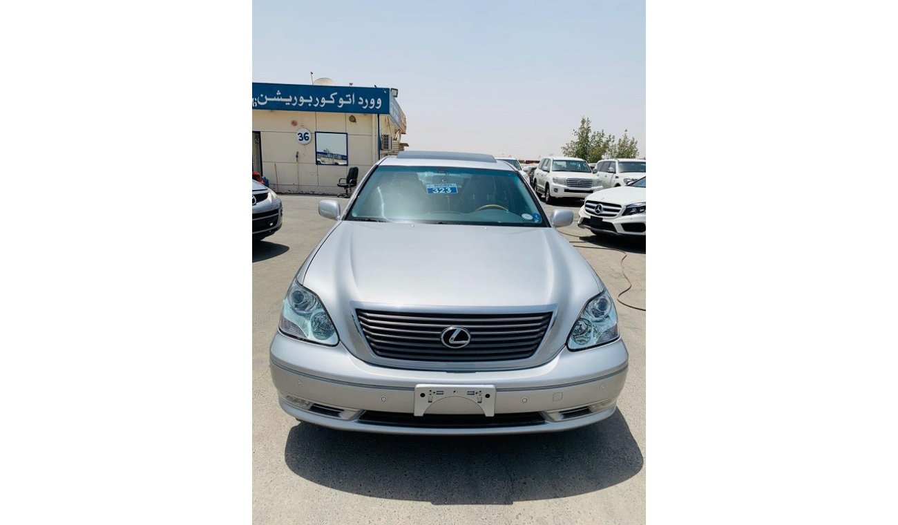 لكزس LS 430 LEXUS LS430 2005 SILVER HALF ULTRA