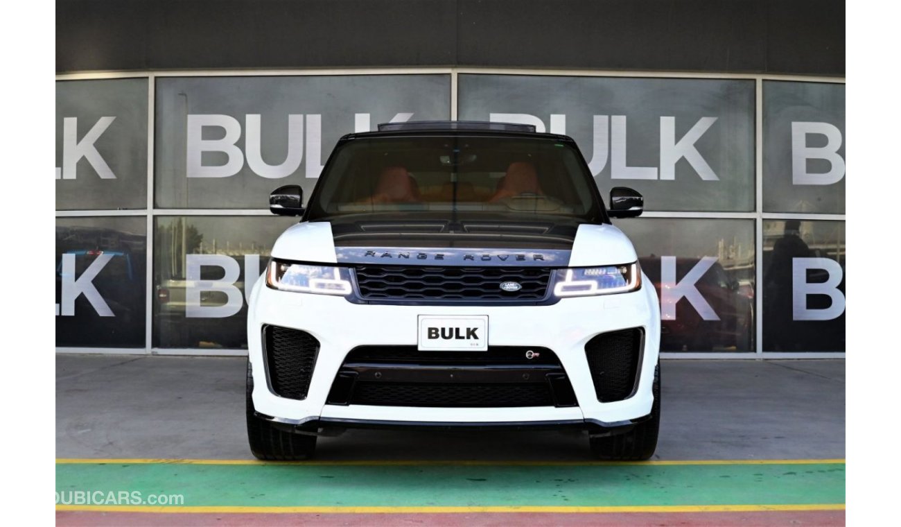 لاند روفر رانج روفر سبورت أس في آر Range Rover Sport SVR-2021 MY-Full Carbon-Original Paint-AED 5,893 Monthly 0% DP