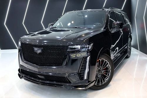 Cadillac Escalade Escalade-V 6.2L Rear-Seat Entertainment, Al Ghandi Warranty + Service Till 07/08/2029!!