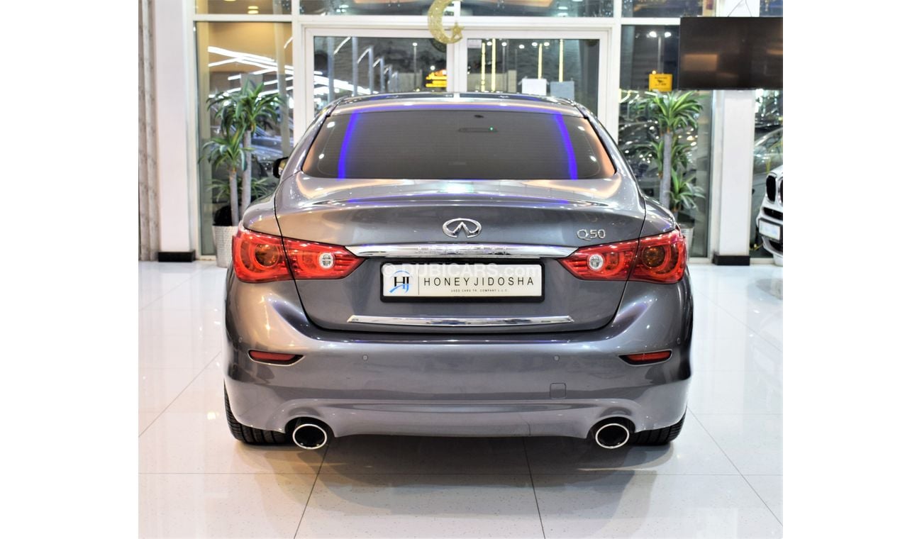 Infiniti Q50 ( DIESEL ديزل ) EXCELLENT DEAL for our Infiniti Q50 2.2 D 2016 Model!! in Grey Color! Japanese Specs