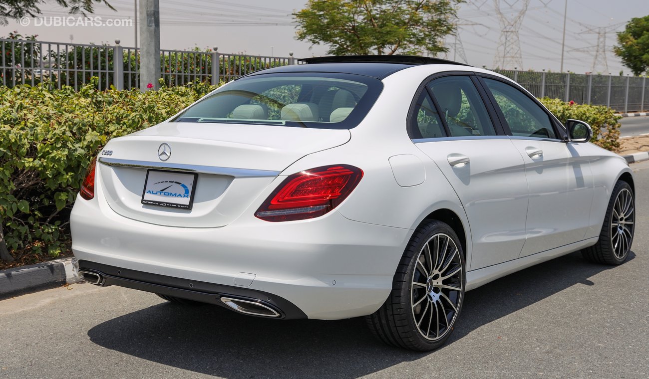 Mercedes-Benz C200 2020 AMG, GCC, 0km with  w/ 3 Years or 100,000km Warranty