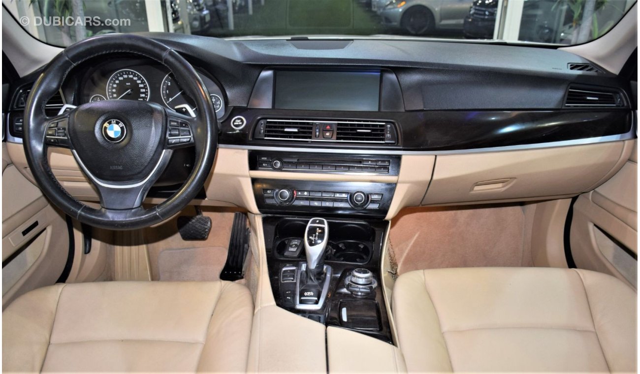 BMW 530i VERY LOW MILEAGE! ONLY 57,0000KM! BMW 530i 2013 Model!! in White Color! GCC Specs