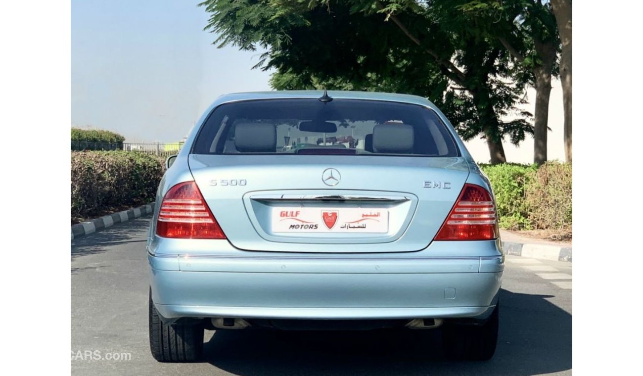 مرسيدس بنز S 500 GCC - MERCEDES-BENZ SCLASS - S500 - 2004 - V8 - EXCELLENT CONDITION