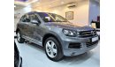 Volkswagen Touareg EXCELLENT DEAL for our Volkswagen Touareg 2014 Model!! in Grey Color! GCC Specs