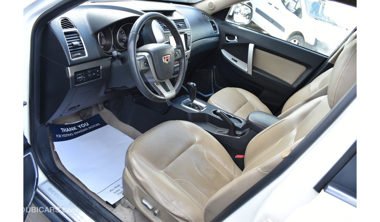 Geely Emgrand x7 2.4L 2015 MODEL GCC SPECS FULL OPTION