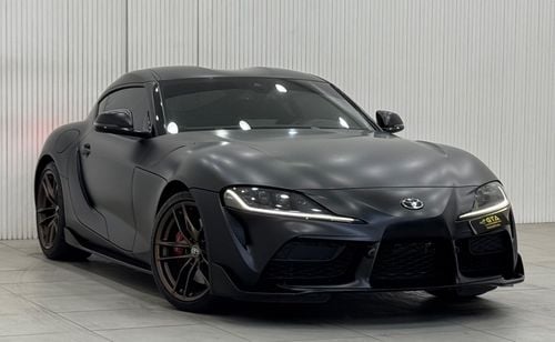 تويوتا سوبرا GR 3.0L A/T 2022 Toyota Supra GR, Al-Futtaim Agency Warranty + Service Package, Full Service History