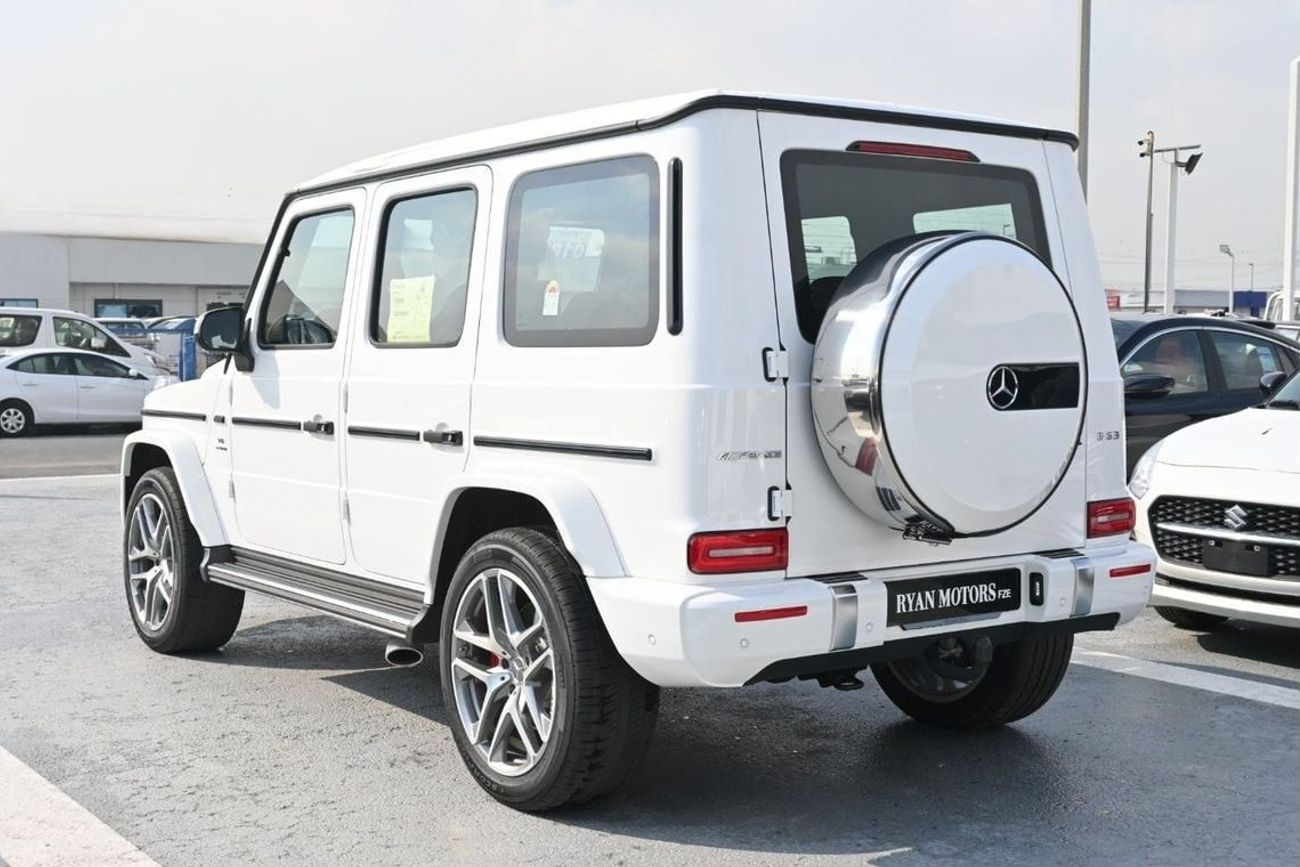 Mercedes-Benz G 63 AMG Mercedes AMG G63 4.0-litre Twin-Turbocharged V8 Petrol, Model 2024 Color White