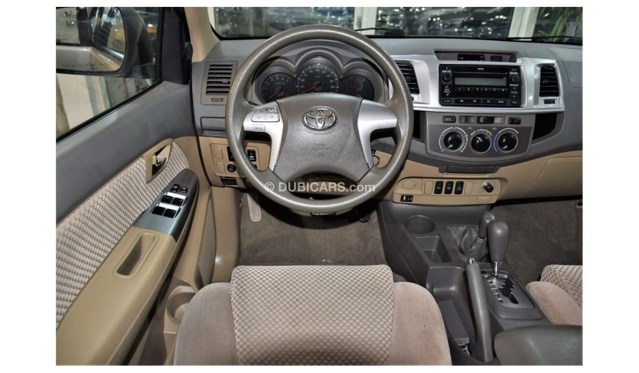 تويوتا فورتونر EXCELLENT DEAL for our Toyota Fortuner SR5 ( 2013 Model! ) in Golden Color! GCC Specs