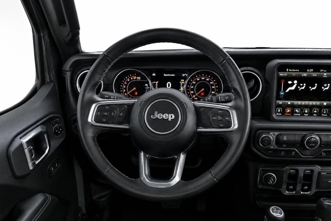 Jeep Wrangler Jeep Wrangler Sahara 3.6 V6 2-Door 2022 l Full Agency Service l AED 2,350 / Monthly