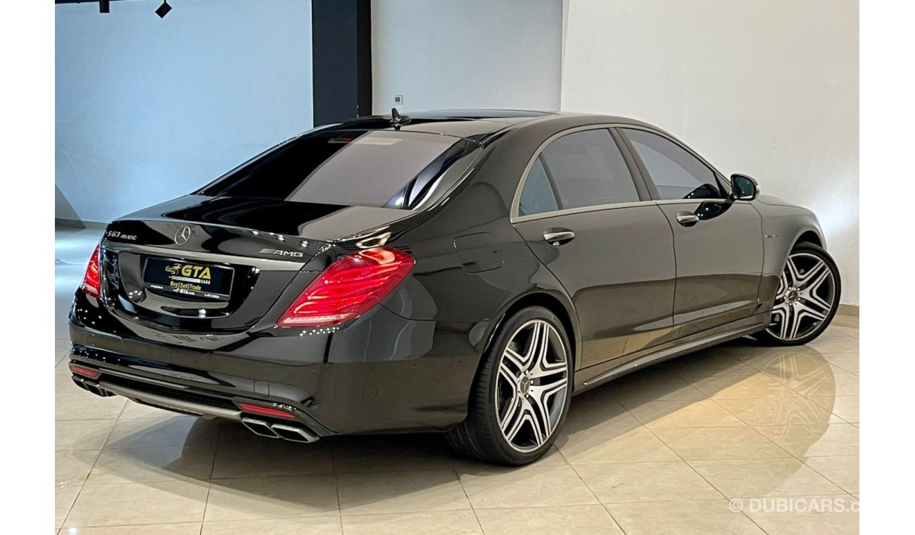 مرسيدس بنز CLS 63 AMG 2014 Mercedes S 63 AMG 4MATIC, Full Service History, Warranty, GCC