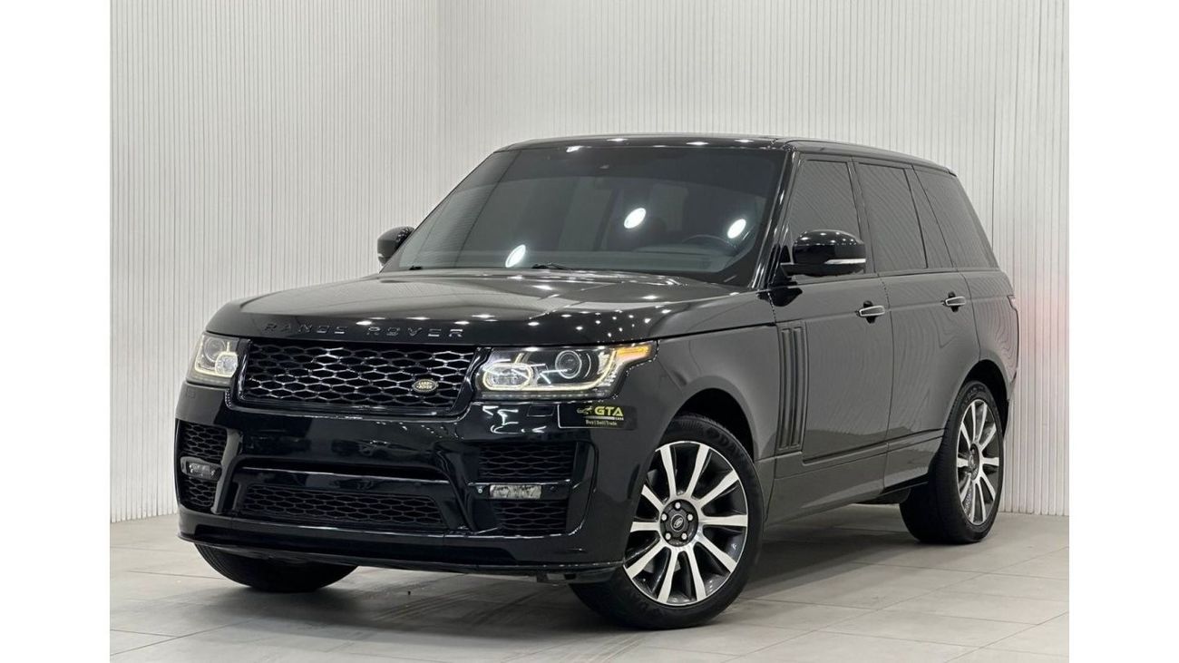 Land Rover Range Rover 2015 Land Rover Range Rover Vogue SE Supercharged, Full Service History, Excellent Condition, GCC