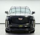 كاديلاك إسكالاد Escalade-V 6.2L 2023 Cadillac Escalade V, 2027 Cadillac Warranty + Service Pack, 7 Seater, Excellent