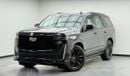 كاديلاك إسكالاد 2023 Cadillac Escalade Platinum Luxury, 2028 Cadillac Warranty + Service Pack, Low Km, 7 Seater, GCC