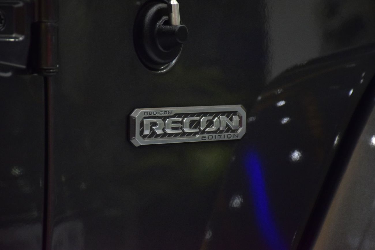 Jeep Wrangler EXCELLENT DEAL for our Jeep Wrangler Rubicon RECON EDITION ( 2017 Model ) in Grey Color GCC Specs