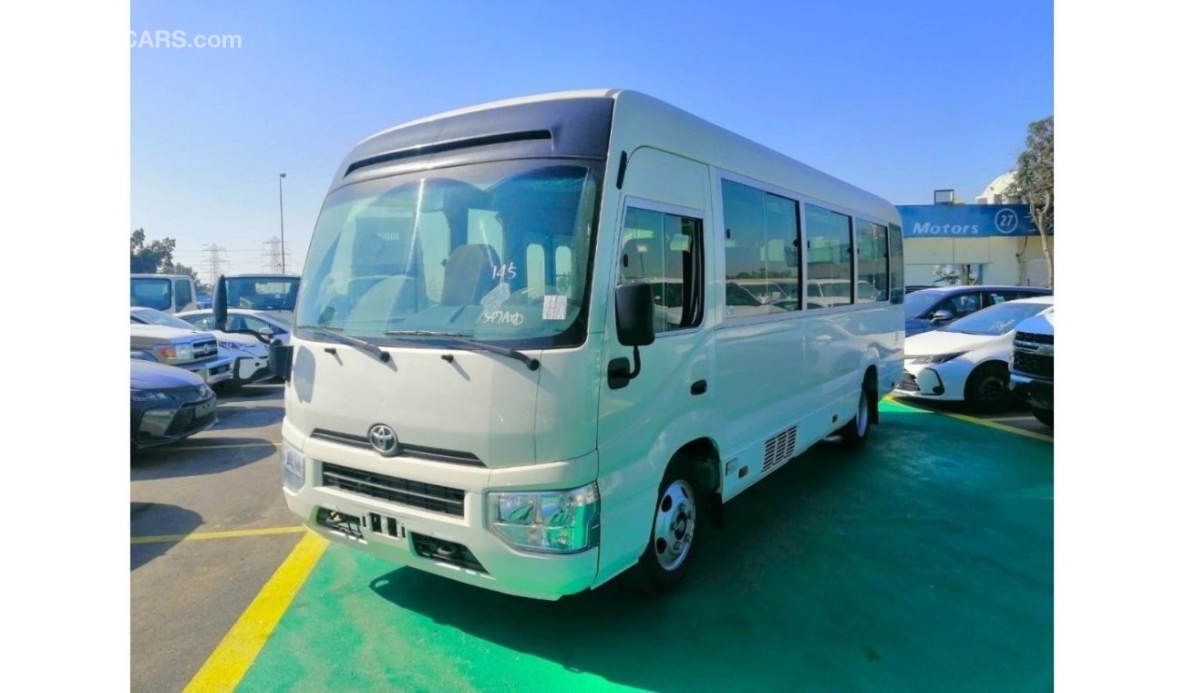 Toyota Coaster 22 seats with fridge and 3 point seat plat