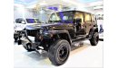 جيب رانجلر Amazing Jeep Wrangler SAHARA 2009 Model!! in Black Color! GCC Specs