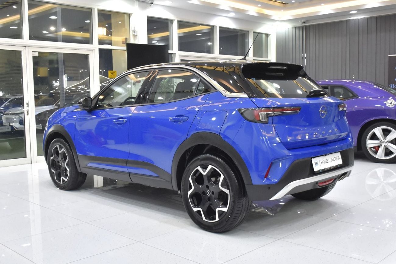 Opel Mokka ULTIMATE EXCELLENT DEAL for our Opel Mokka ( 2023 Model ) in Blue Color GCC Specs