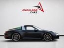 Porsche 911 TARGA 4 AED 8,480 P.M | 0% DOWN PAYMENT | PORSCHE 911 TARGA 4 | FULL SERVICE HISTORY | 2021 | GCC SPECS
