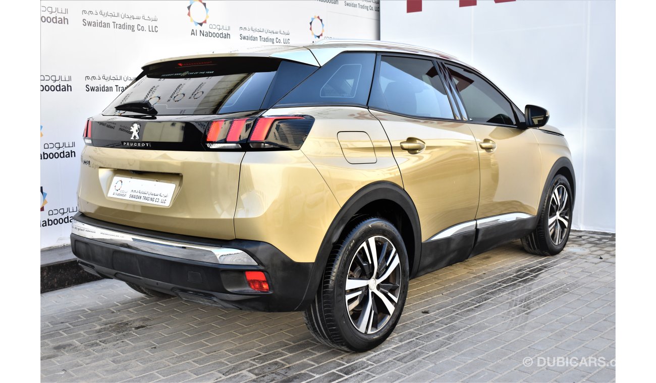 Peugeot 3008 1.6L ALLURE 2019 GCC AGENCY WARRANTY UP TO 2024 OR 100,000KM