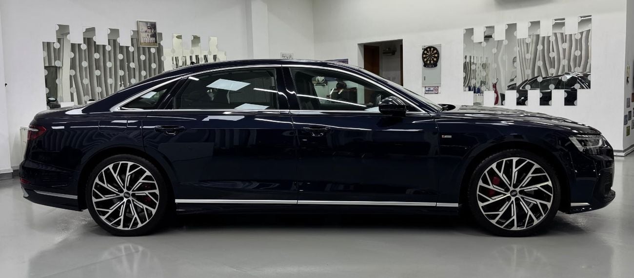 Audi A8 L 55 TFSI quattro S-Line GCC .. Warranty .. Service .. S line .. V6 .. Perfect Condition