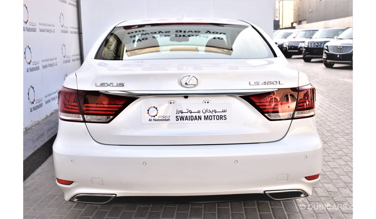 لكزس LS 460 LS 460 PLATINUM 4.6 LWB V8 2017 GCC AGENCY WARRANTY