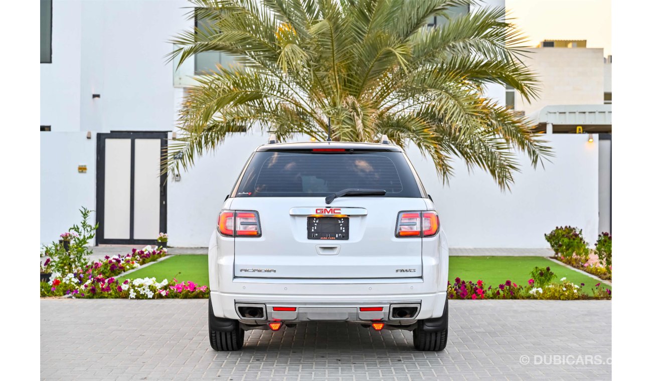 GMC Acadia Denali - Full Option! - AED 1,351 Per Month! - 0% Down Payment