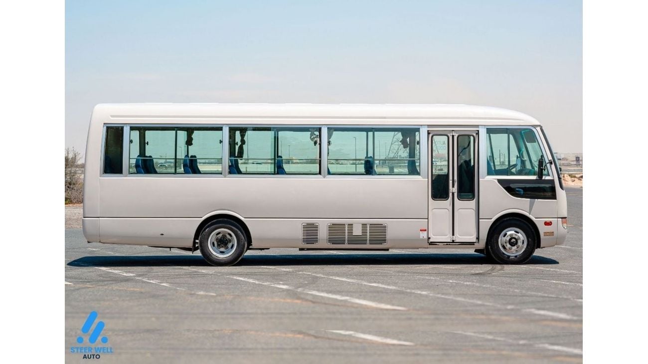 Mitsubishi Rosa Fuso 2017 34 Seater Bus - 4.2L Diesel MT - Well Maintained, Low Mileage - Book Now!