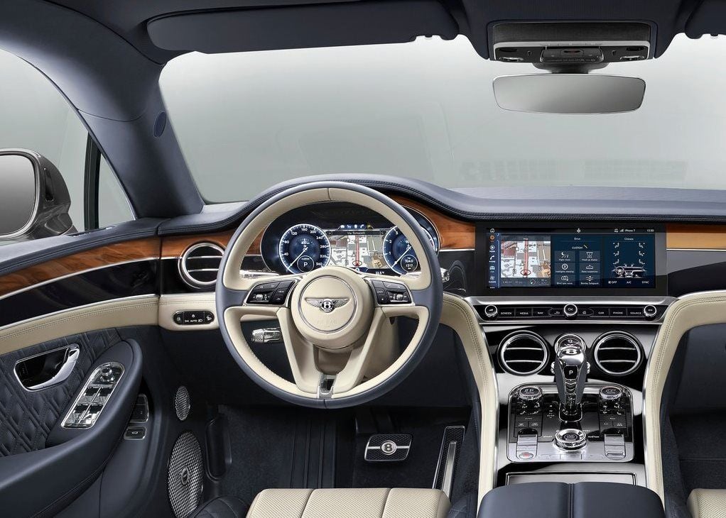 Bentley Continental GT interior - Cockpit