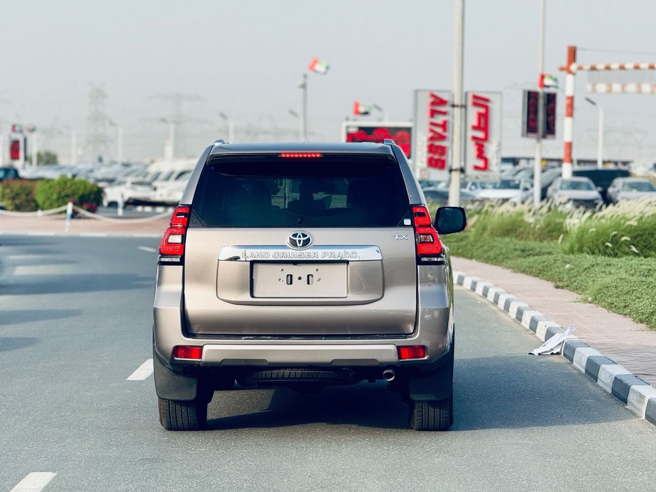 تويوتا برادو Toyota Prado RHD Diesel year 2019 automatic brown colour
