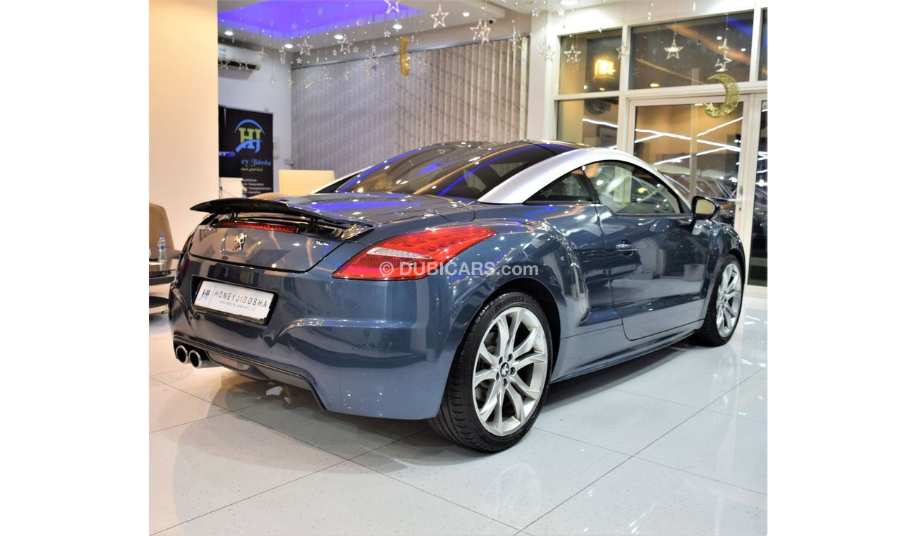 Peugeot RCZ EXCELLENT DEAL for our Peugeot RCZ 2015 Model!! in Blue Color! GCC Specs