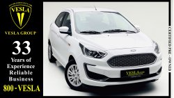 Ford Figo TREND + HATCHBACK / GCC / 2019 / DEALER WARRANTY + FREE SERVICE CONTRACT UP 28/08/2024 / 567 DHS P.M