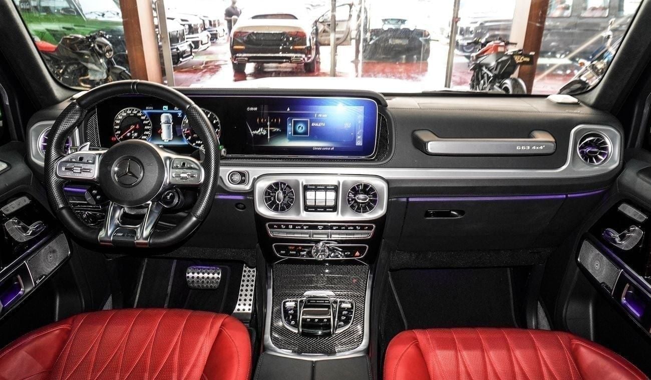 مرسيدس بنز G 63 AMG 4X4² Mercedes-Benz G 63 AMG 4X4² ( WARRANTY WITH SERVICE & FULL PPF )