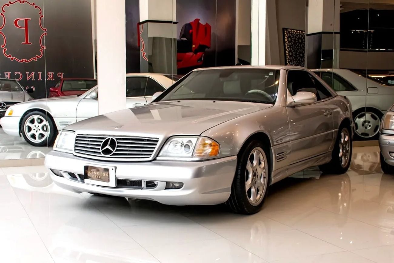 Mercedes Benz SL500 SL 500 | Classic R129 Convertible | Silver Arrow Edition