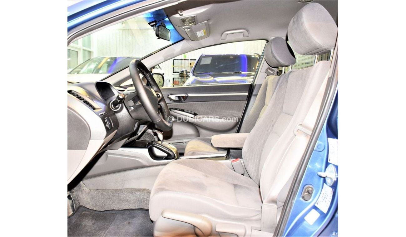 Honda Civic AMAZING Honda Civic 1.8 i-VTEC 2010 Model Blue Color GCC Specs