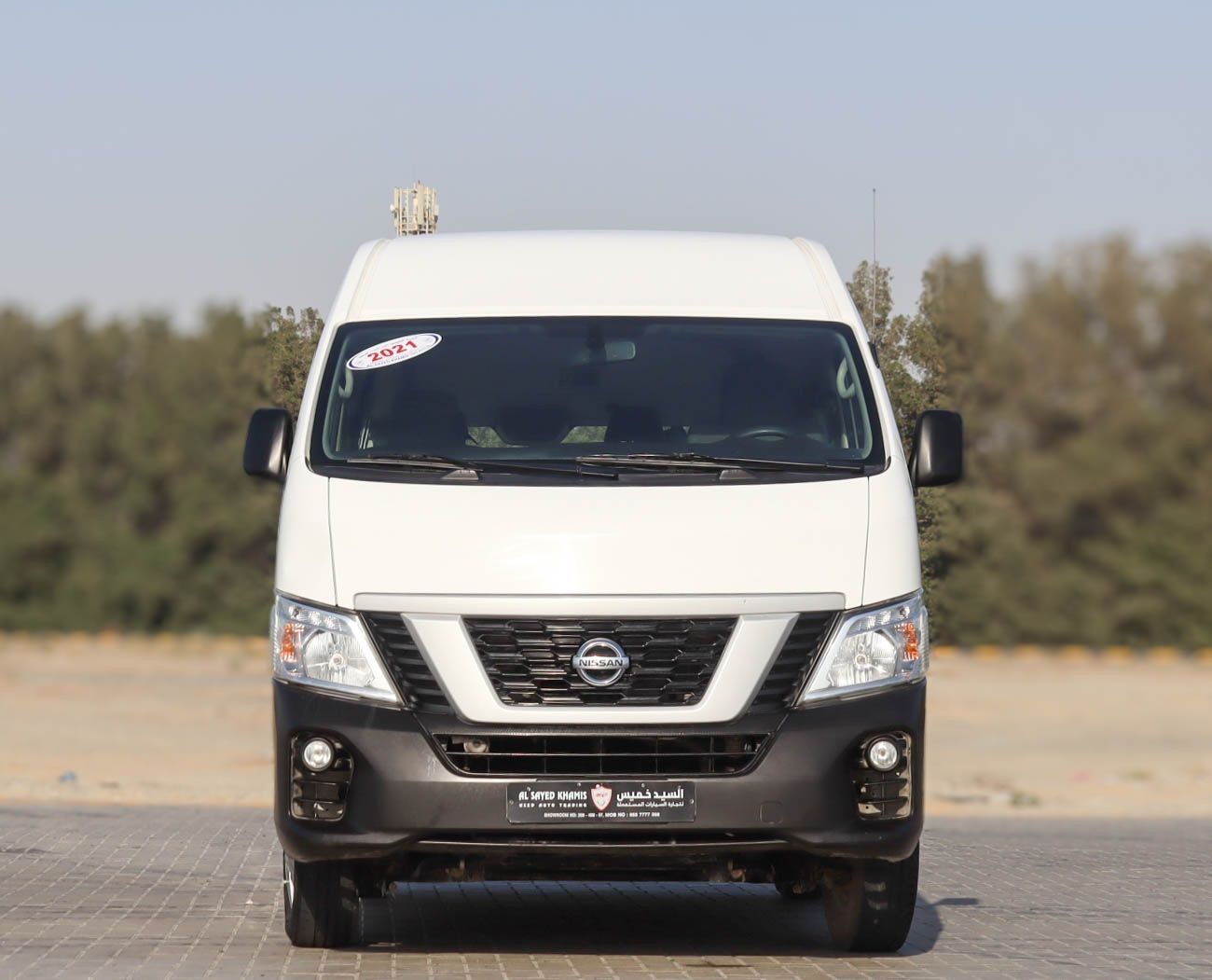Nissan Urvan Std 2.5L (15 Seater) Nissan Urvan 2.5L 2021 GCC Original Paint accident-free, in excellent condition
